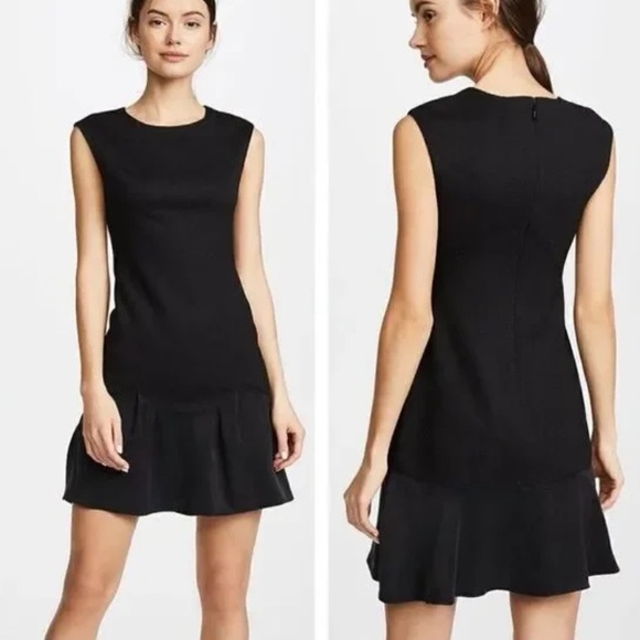 Rebecca Taylor Sleeveless Black Cocktail Dress Woman’s Size 2 - Picture 5 of 9
